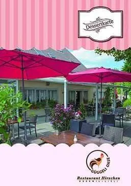 Dessertkarte Restaurant Hirschen Lieli
